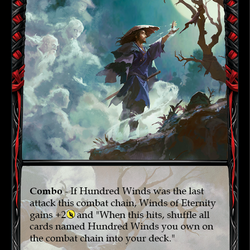 Winds of Eternity [EVR040] (Everfest)  1st Edition Extended Art Rainbow Foil