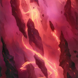 Mountain // Mountain (AZNR-016) (Borderless) [Zendikar Rising Art Series]