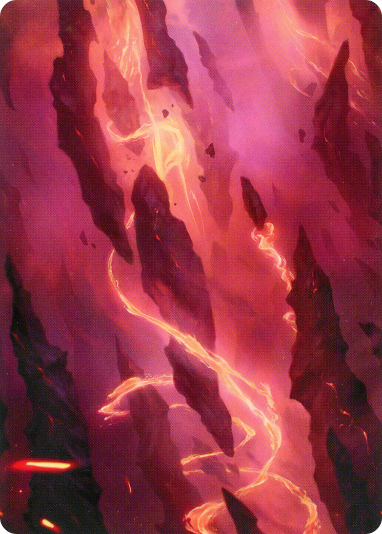 Mountain // Mountain (AZNR-016) (Borderless) [Zendikar Rising Art Series]
