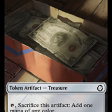 Treasure (0019) // Thopter Double-Sided Token [Fallout Tokens]