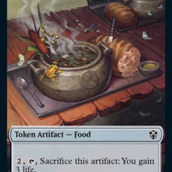 Food // Pest Double-Sided Token [Commander 2021 Tokens]
