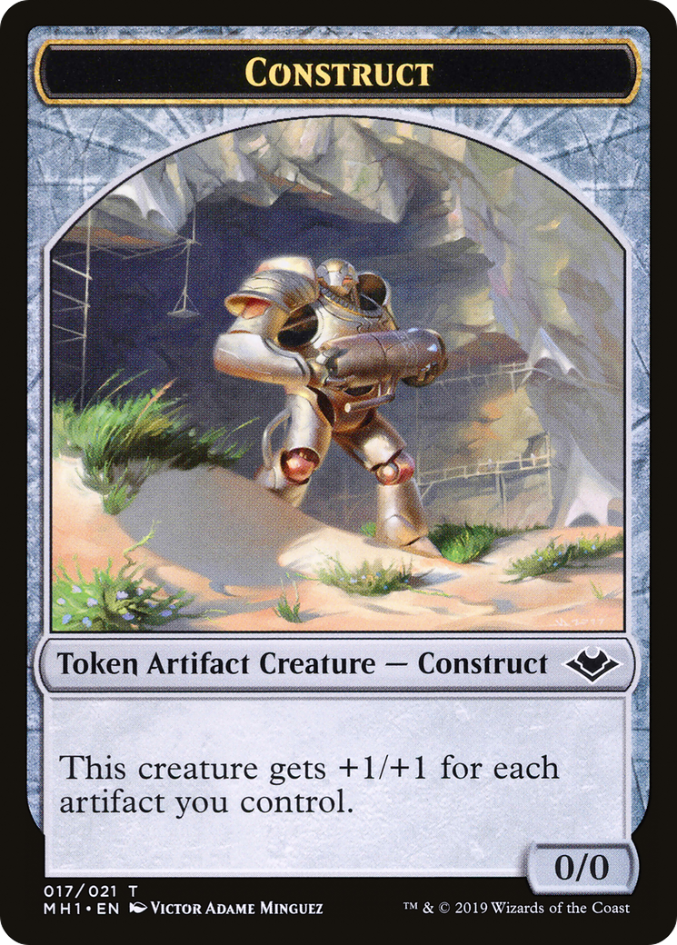 Construct (TMH1-017) [Modern Horizons Tokens] Foil