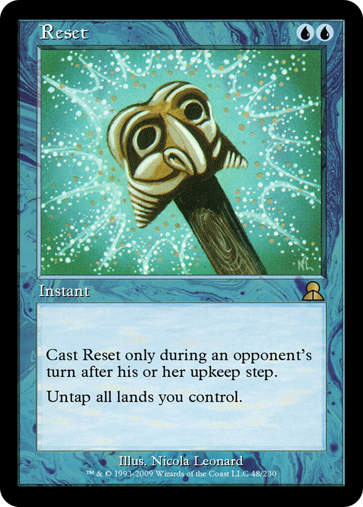 Reset (ME3-048) [Masters Edition III] Foil