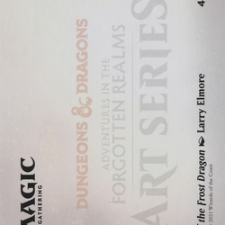 Cave of the Frost Dragon // Cave of the Frost Dragon (AAFR-046) (Borderless) [Adventures in the Forgotten Realms Art Series] Foil