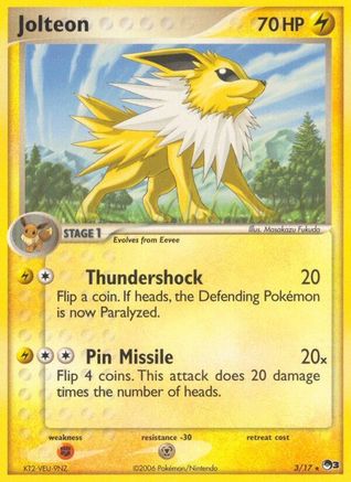 Jolteon - 3/017 [POP Series 3] - Holofoil