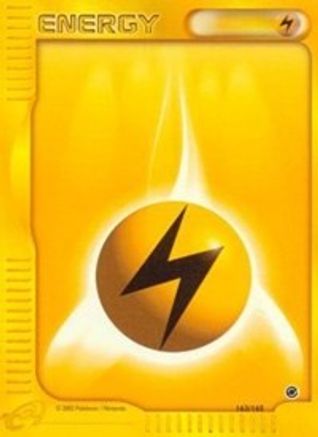 Lightning Energy - 163/165 [Expedition] - Reverse Holofoil