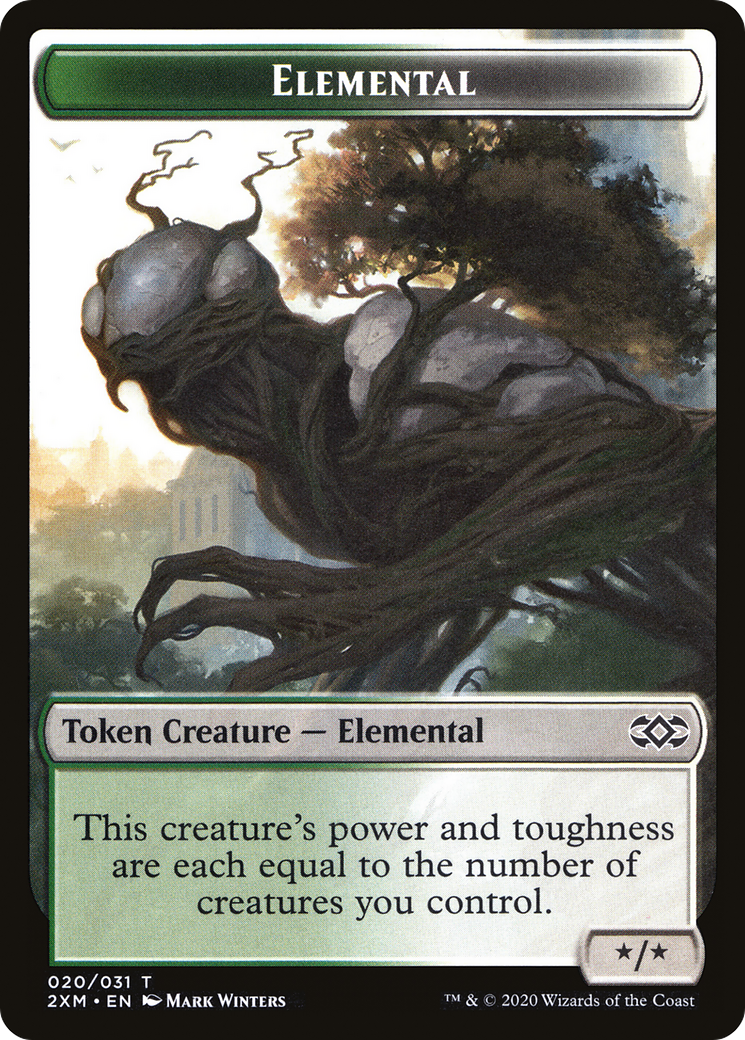 Elemental (T2XM-020) [Double Masters Tokens] Foil