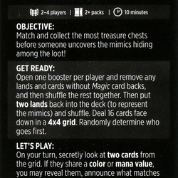 Mimic Match (Magic Minigame) [Commander Legends: Battle for Baldur's Gate Minigame]