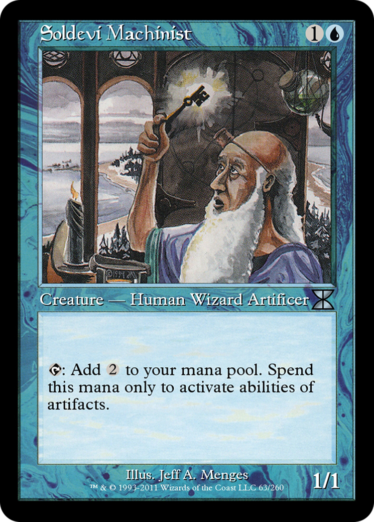 Soldevi Machinist (ME4-063) [Masters Edition IV] Foil