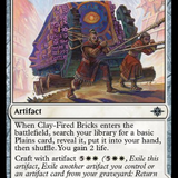 Clay-Fired Bricks // Cosmium Kiln [The Lost Caverns of Ixalan]