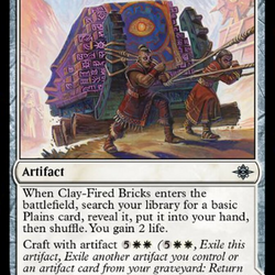 Clay-Fired Bricks // Cosmium Kiln [The Lost Caverns of Ixalan]