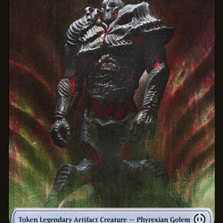 Phyrexian Goblin // The Hollow Sentinel Double-Sided Token [Phyrexia: All Will Be One Tokens]