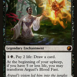 Arguel's Blood Fast // Temple of Aclazotz [From the Vault: Transform]
