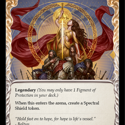 Figment of Protection // Aegis, Archangel of Protection [DTD007] (Dusk Till Dawn)
