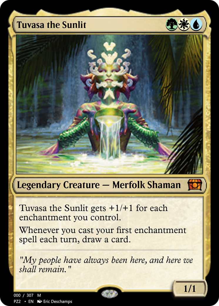 Tuvasa the Sunlit (PZ2-70691) [Treasure Chest] Foil