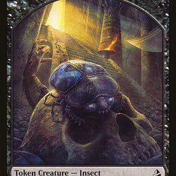 Sacred Cat // Insect Double-Sided Token [Amonkhet Tokens]
