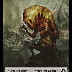 Phyrexian Germ // Rat Double-Sided Token [Modern Horizons 3 Tokens]