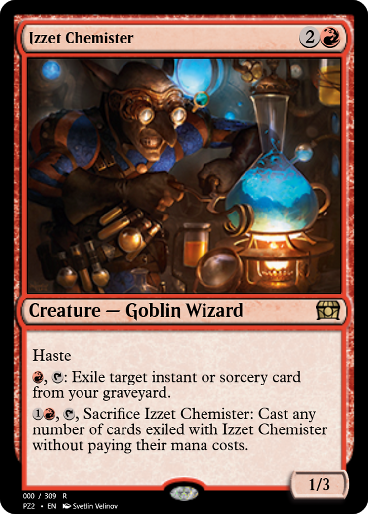 Izzet Chemister (PZ2-65741) [Treasure Chest] Foil