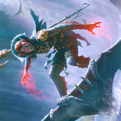 Umara Mystic // Umara Mystic (AZNR-080) (Borderless) [Zendikar Rising Art Series] Foil