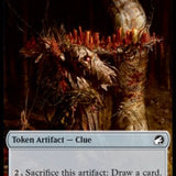 Clue // Elemental Double-Sided Token [Innistrad: Midnight Hunt Tokens]