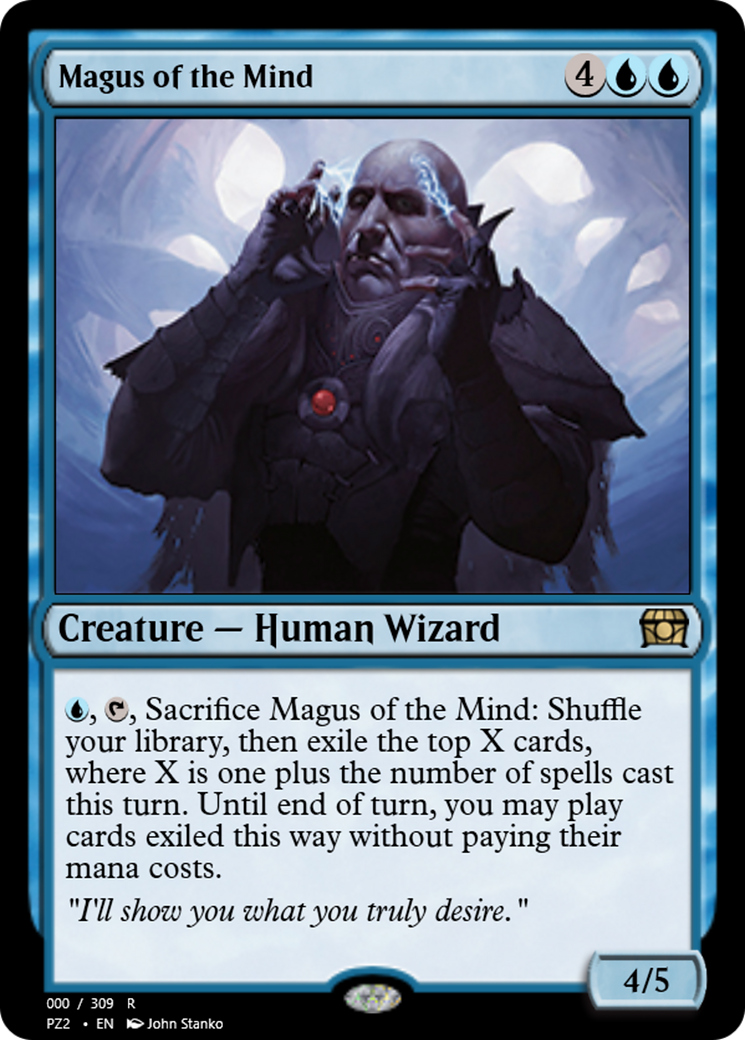 Magus of the Mind (PZ2-65685) [Treasure Chest] Foil