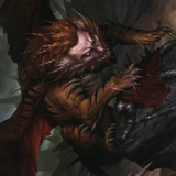 Manticore // Manticore (AAFR-006) (Borderless) [Adventures in the Forgotten Realms Art Series]
