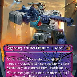 Blaster, Combat DJ // Blaster, Morale Booster (Shattered Glass) [Transformers]