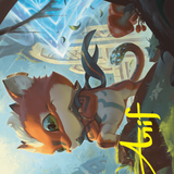 Loot, Exuberant Explorer // Loot, Exuberant Explorer (AFDN-012) (Borderless) [Foundations Art Series] Foil