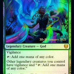 Esika, God of the Tree // The Prismatic Bridge [Kaldheim Prerelease Promos]