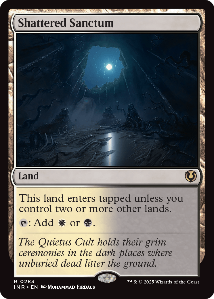 Shattered Sanctum (INR-283) [Innistrad Remastered] Foil