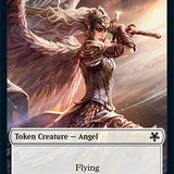 Zombie // Angel Double-Sided Token [Game Night: Free-for-All Tokens]