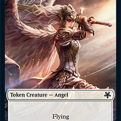 Zombie // Angel Double-Sided Token [Game Night: Free-for-All Tokens]