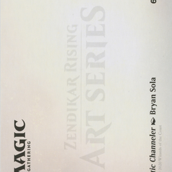 Magmatic Channeler // Magmatic Channeler (AZNR-065) (Borderless) [Zendikar Rising Art Series] Foil
