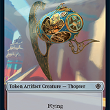 Elephant // Thopter Double-Sided Token [Starter Commander Decks]