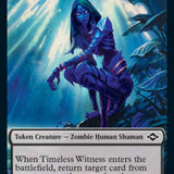 Timeless Witness // Treasure (20) Double-Sided Token [Modern Horizons 2 Tokens]