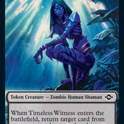 Timeless Witness // Treasure (20) Double-Sided Token [Modern Horizons 2 Tokens]