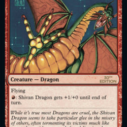 Shivan Dragon [30th Anniversary Edition]