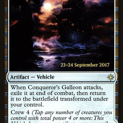 Conqueror's Galleon // Conqueror's Foothold [Ixalan Prerelease Promos]