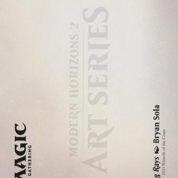 Piercing Rays // Piercing Rays (AMH2-004) (Borderless) [Modern Horizons 2 Art Series] Foil