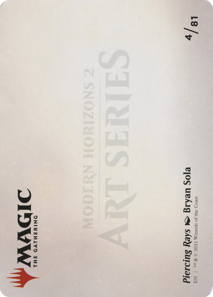 Piercing Rays // Piercing Rays (AMH2-004) (Borderless) [Modern Horizons 2 Art Series]