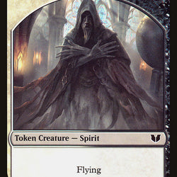 Zombie // Spirit (022) Double-Sided Token [Commander 2015 Tokens]