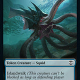 Squid // Treasure (013) Double-Sided Token [Streets of New Capenna Commander Tokens]