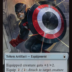The Tiger God // Sturdy Shield Double-Sided Token [Marvel Super Heroes Tokens]