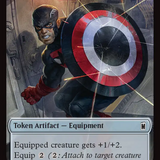 The Tiger God // Sturdy Shield Double-Sided Token [Marvel Super Heroes Tokens]
