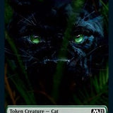 Cat (011) // Zombie Double-Sided Token [Core Set 2021 Tokens]