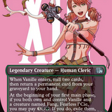 Vanille, Cheerful l'Cie // Ragnarok, Divine Deliverance (Borderless) (Surge Foil) [FINAL FANTASY]