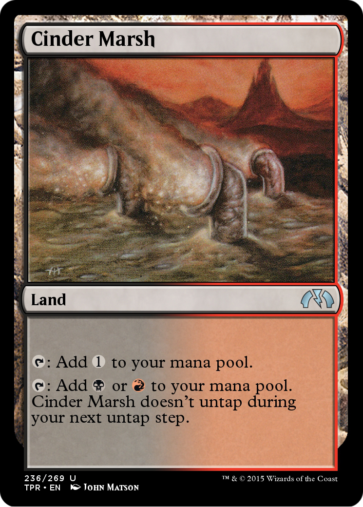 Cinder Marsh (TPR-236) [Tempest Remastered] Foil