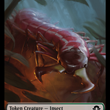 Zombie // Insect (0027) Double-Sided Token [Modern Horizons 3 Tokens]