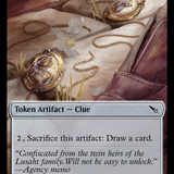 Thopter (0020) // Clue (0018) Double-Sided Token [Murders at Karlov Manor Tokens]