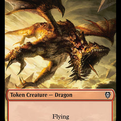 Kobolds of Kher Keep // Dragon Double-Sided Token [Phyrexia: All Will Be One Commander Tokens]
